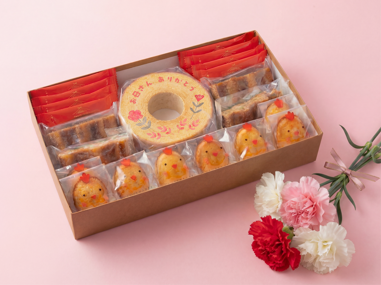 【母の日・数量限定】メッセージバウム＆焼き菓子詰め合わせ