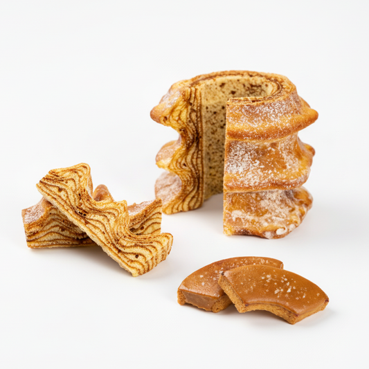 【北海道お土産グランプリ金賞＆バウム博 4位受賞】塩キャラメルバウムラスク & 堅焼きバウム