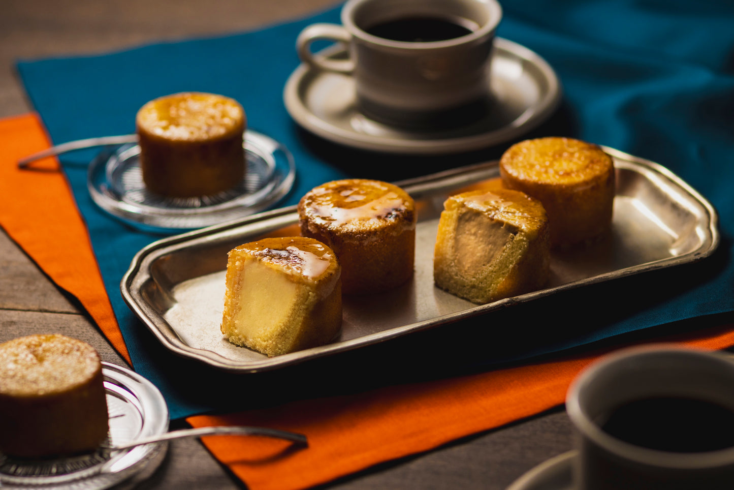 【バウム博1位受賞】プティブリュレバウム 2個セット (カスタード / キャラメル)